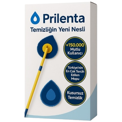 Prilenta™ Temizlik Moplu Set