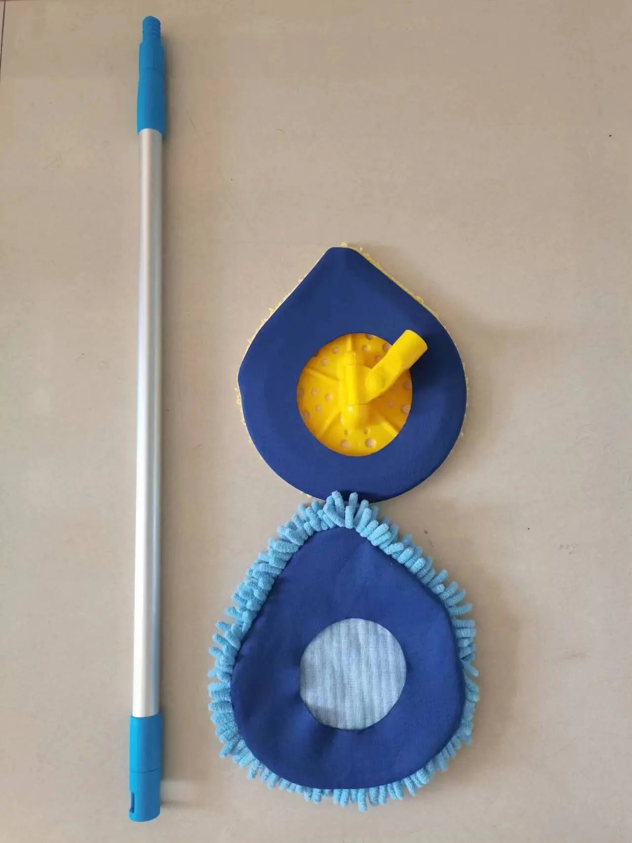 Uzun Saplı Mikrofiber Toz Paspası Uzatılabilir Duvar Tavan Temizleyici